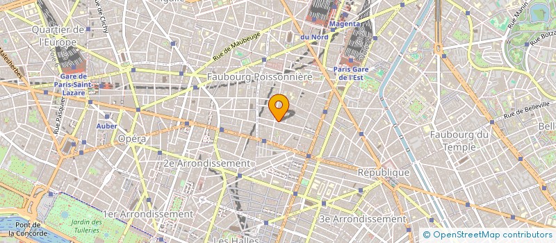 localisation de l'entreprise MIDI MINUIT MIDI NIGHT à PARIS