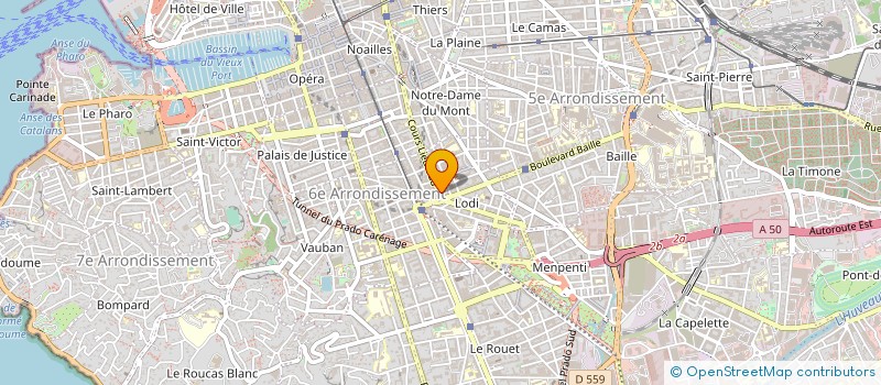 localisation de l'entreprise MIDI MOTO MARSEILLE à MARSEILLE