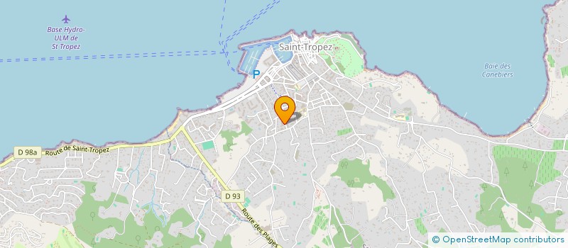 localisation de l'entreprise MIDI NEIGE à SAINT TROPEZ