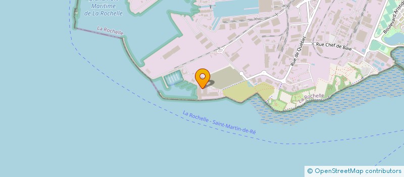 localisation de l'entreprise MIDI OCEAN MAREE à LA ROCHELLE
