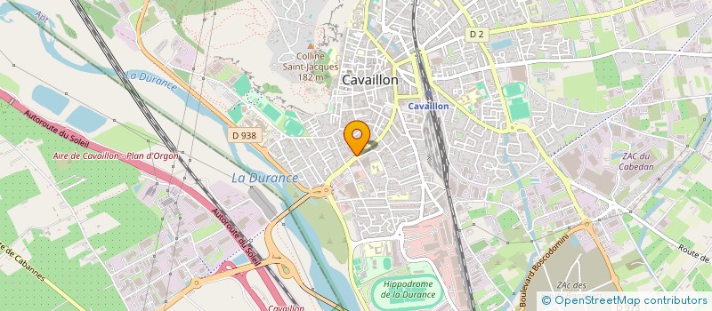 localisation de l'entreprise MIDI PAINS à CAVAILLON