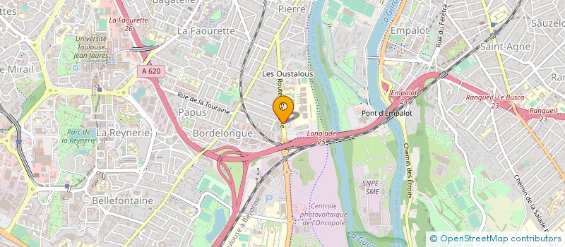 localisation de l'entreprise MIDI PAPIERS PEINTS SOCIETE D'EXPLOITATION à TOULOUSE