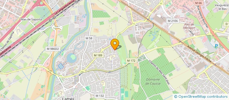 localisation de l'entreprise MIDI PARE BRISE à LATTES