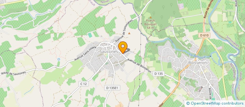 localisation de l'entreprise MIDI PLAQUE  SAUSSINES