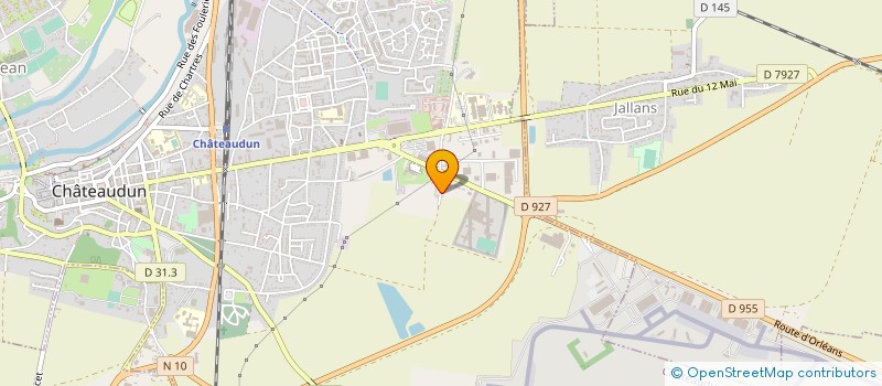 localisation de l'entreprise MIDI PLEIN HABITAT à CHATEAUDUN