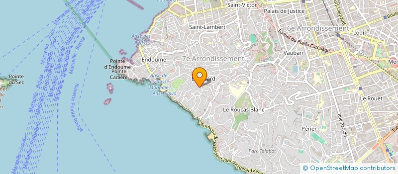 localisation de l'entreprise MIDI PROJECT  MARSEILLE