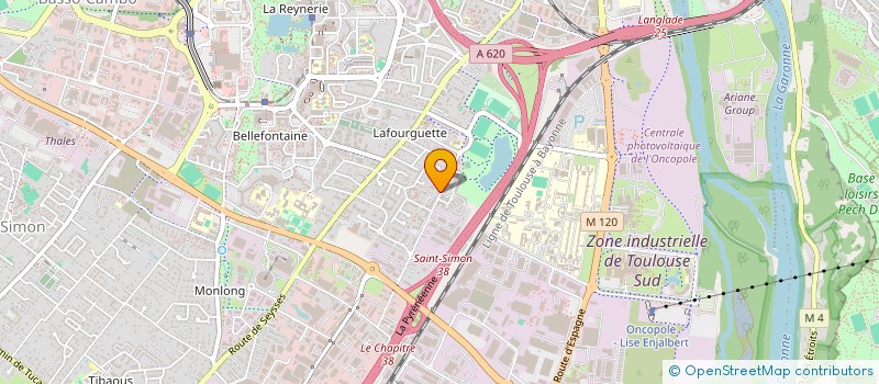 localisation de l'entreprise MIDI PYRAMIDES à TOULOUSE