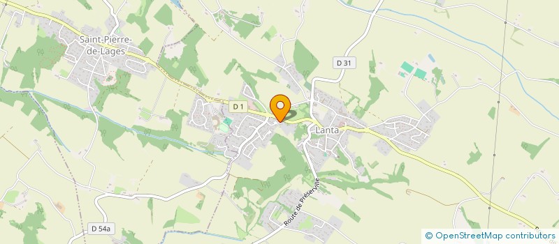 localisation de l'entreprise MIDI PYRENEES AQUITAINE AUTOMATISME (MP2A) à LANTA