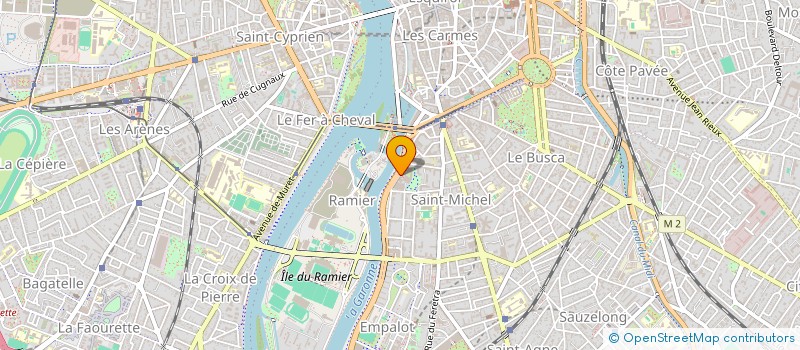 localisation de l'entreprise MIDI PYRENEES AVENIR à TOULOUSE