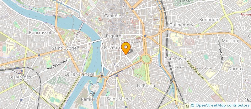localisation de l'entreprise MIDI-PYRENEES CONTACTS à TOULOUSE