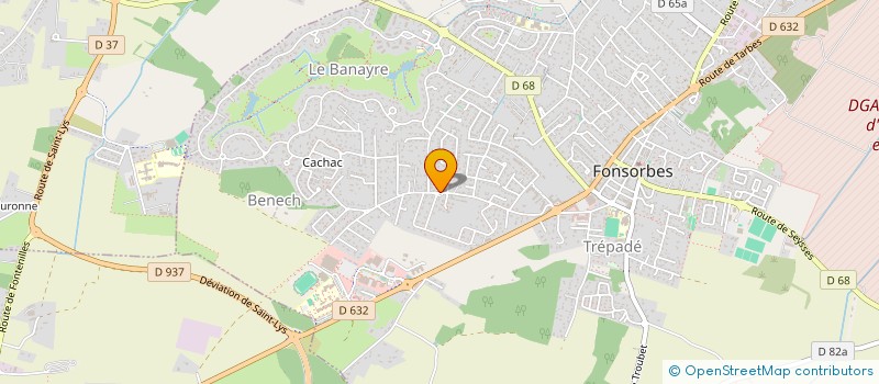 localisation de l'entreprise MIDI PYRENEES FACADES à FONTENILLES