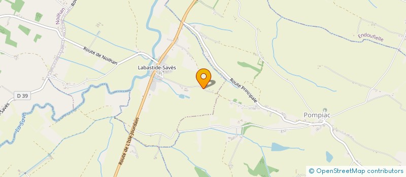 localisation de l'entreprise MIDI PYRENEES FORMATION TRANSPORT  LABASTIDE-SAVES