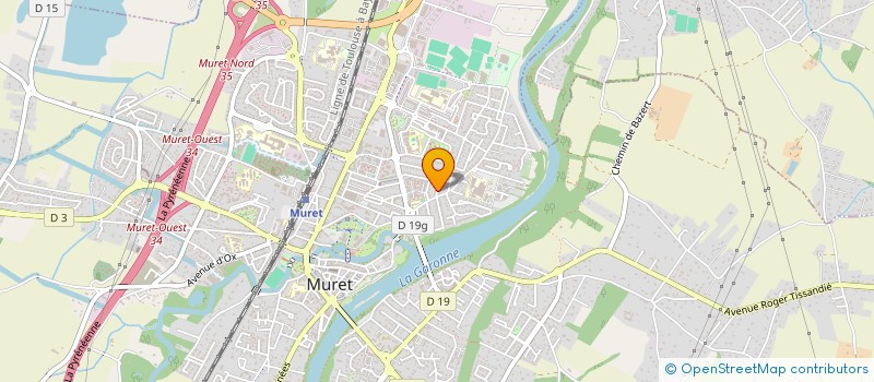 localisation de l'entreprise MIDI PYRENEES MENUISERIE à EAUNES