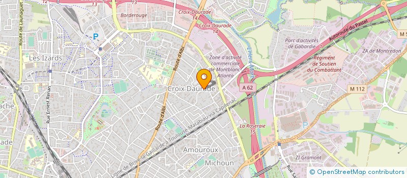 localisation de l'entreprise MIDI-PYRENEES MESSAGERIES à TOULOUSE