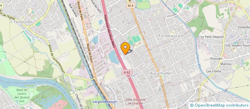 localisation de l'entreprise MIDI PYRENEES NETTOYAGE à AUCAMVILLE