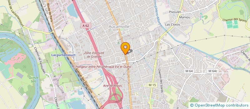 localisation de l'entreprise MIDI PYRENEES PLAQUETTES MEDAILLONS (PAR ABREVIATIONS M2PM)  SAINT-ALBAN