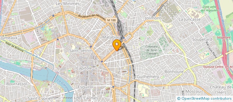 localisation de l'entreprise MIDI PYRENEES SOLUTIONS COURTAGE ASSURANCES à TOULOUSE