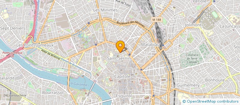 localisation de l'entreprise MIDI PYRENEES VACANCES à TOULOUSE
