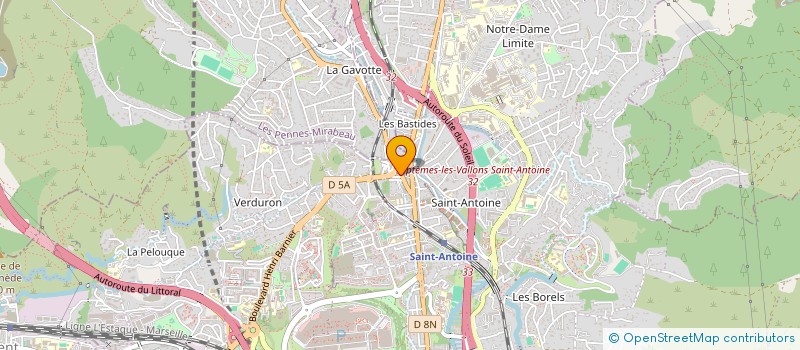localisation de l'entreprise MIDI REALISATION à MARSEILLE
