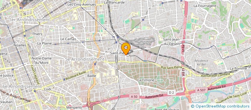 localisation de l'entreprise MIDI SERVICE AUTO à MARSEILLE