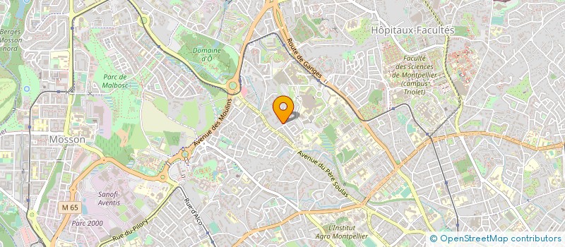 localisation de l'entreprise MIDI SOLS à MONTPELLIER