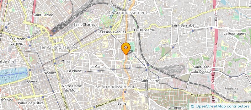 localisation de l'entreprise MIDI SPORTS  MARSEILLE