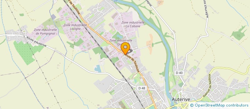 localisation de l'entreprise MIDI-VOLT  AUTERIVE