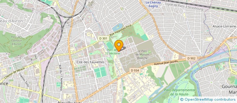 localisation de l'entreprise MIDICAMEO à NEUILLY-SUR-MARNE