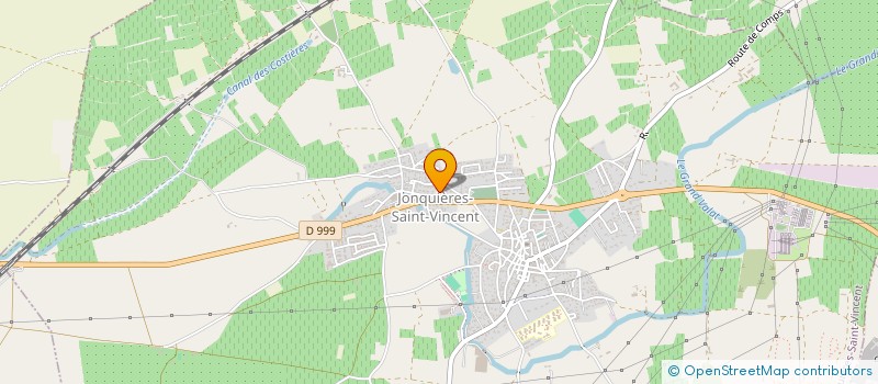 localisation de l'entreprise MIDICINE  JONQUIERES-SAINT-VINCENT