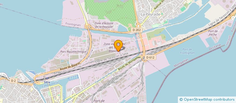 localisation de l'entreprise MIDIDIS à SETE