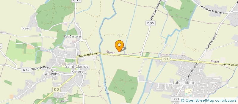 localisation de l'entreprise MIDILABOR à LHERM