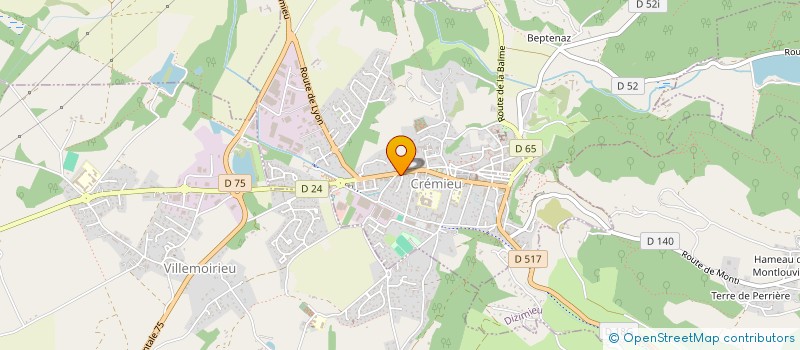 localisation de l'entreprise MIDIMMO  CREMIEU