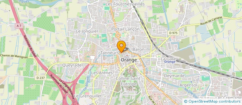 localisation de l'entreprise MIDIMMO T.P. à ORANGE