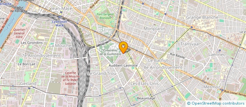 localisation de l'entreprise MIDINETTO  LYON