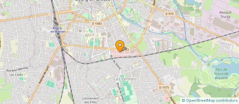 localisation de l'entreprise MIDIPHE PARTICIPATION à BOURG-EN-BRESSE