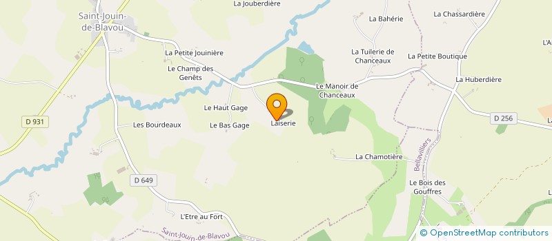 localisation de l'entreprise MIDISURF à BELFORET-EN-PERCHE