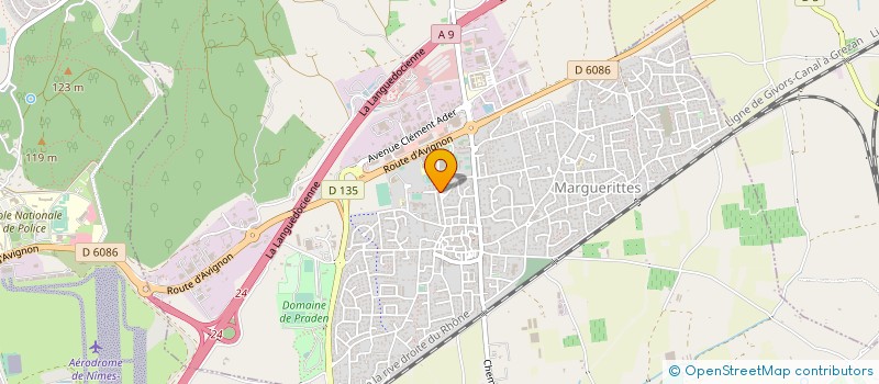 localisation de l'entreprise MIDIVET à MARGUERITTES