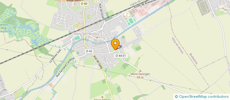 localisation de l'entreprise MIDIVILLE  VITRY-EN-ARTOIS