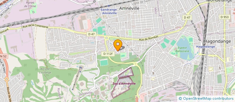 localisation de l'entreprise MIDNIGHT  AMNEVILLE