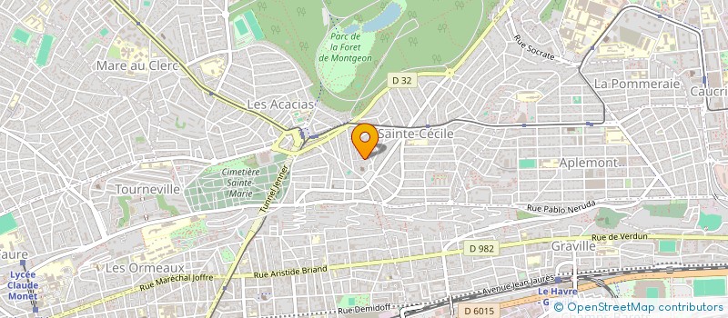 localisation de l'entreprise MIDNIGHT BLOOM PRODUCTION  LE HAVRE