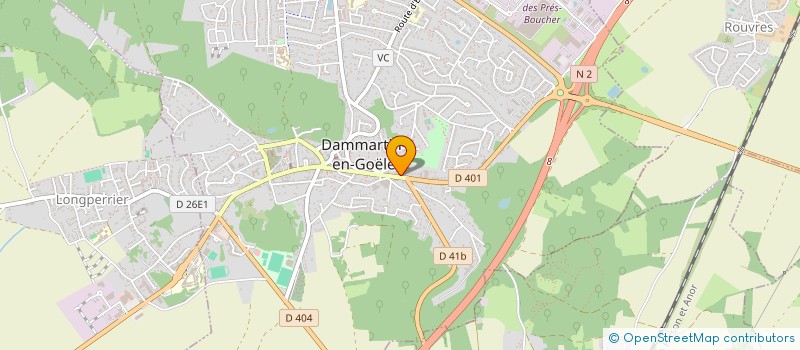 localisation de l'entreprise MIDNIGHT BURGER  DAMMARTIN-EN-GOELE