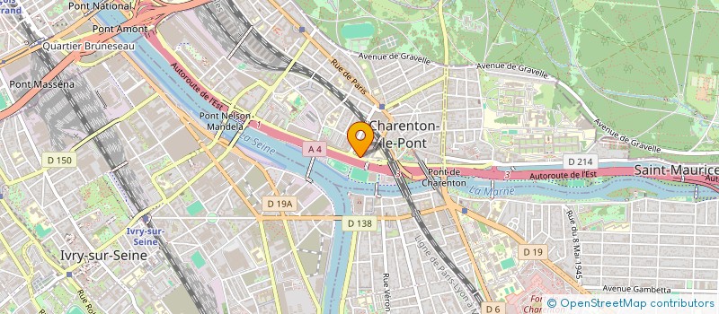 localisation de l'entreprise MIDNIGHT COFFEE  CHARENTON-LE-PONT