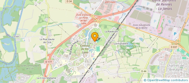 localisation de l'entreprise MIDNIGHT FLAG CTF  BRUZ