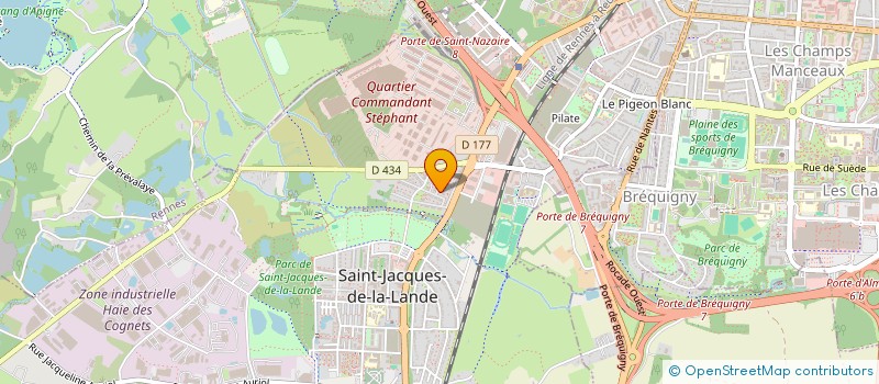 localisation de l'entreprise MIDNIGHT INCORPORATED ALLIANCE  SAINT-JACQUES-DE-LA-LANDE