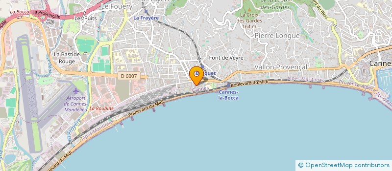 localisation de l'entreprise MIDNIGHT SHOP à CANNES