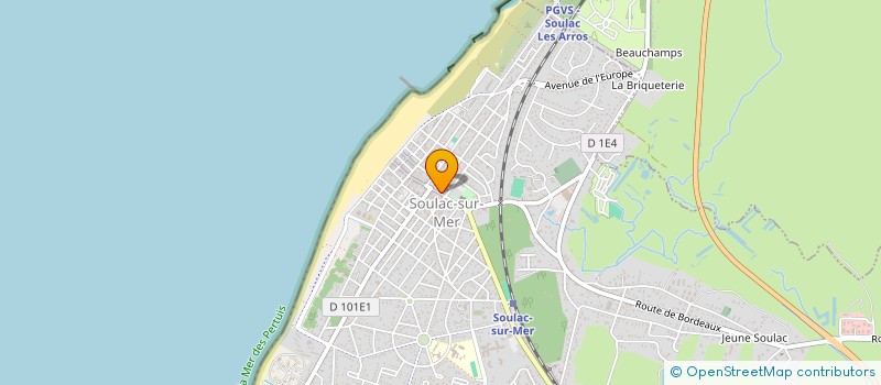 localisation de l'entreprise MIDO à SOULAC-SUR-MER