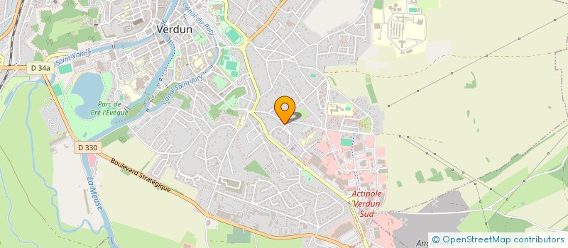 localisation de l'entreprise MIDO à VERDUN