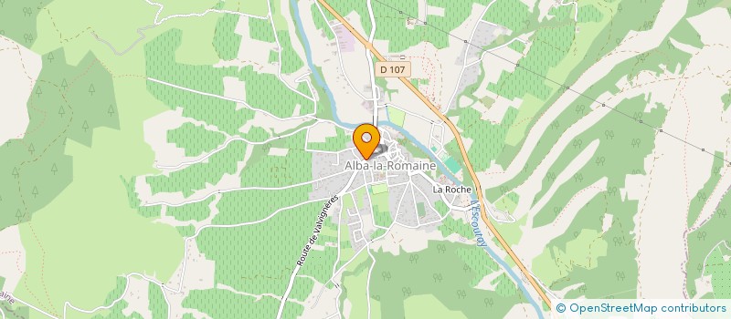 localisation de l'entreprise MIDO à ALBA-LA-ROMAINE