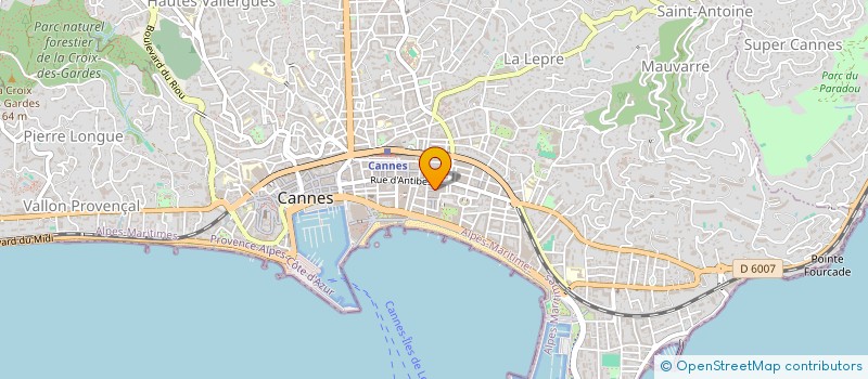 localisation de l'entreprise MIDO CANNES à CANNES