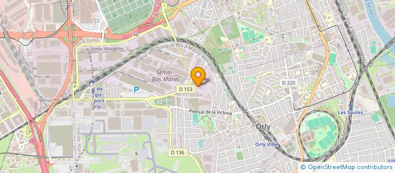 localisation de l'entreprise MIDONI  ORLY